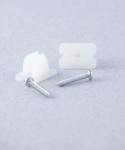 Abrazaderas PLásticas 6mm para Neón Flex