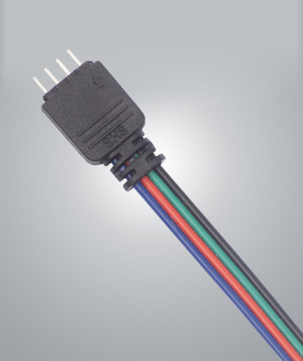 Conector Macho RGB para Cinta Led